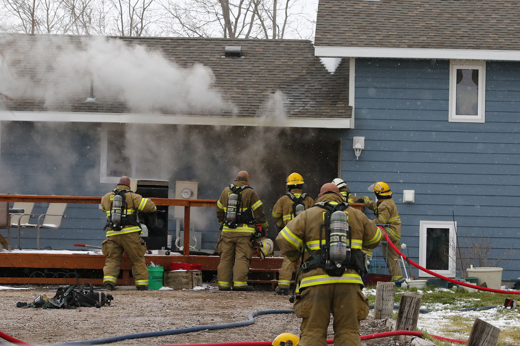 PHOTOS: Easter Fire